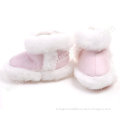 Pink Baby Boots with Fur Model:RE3012